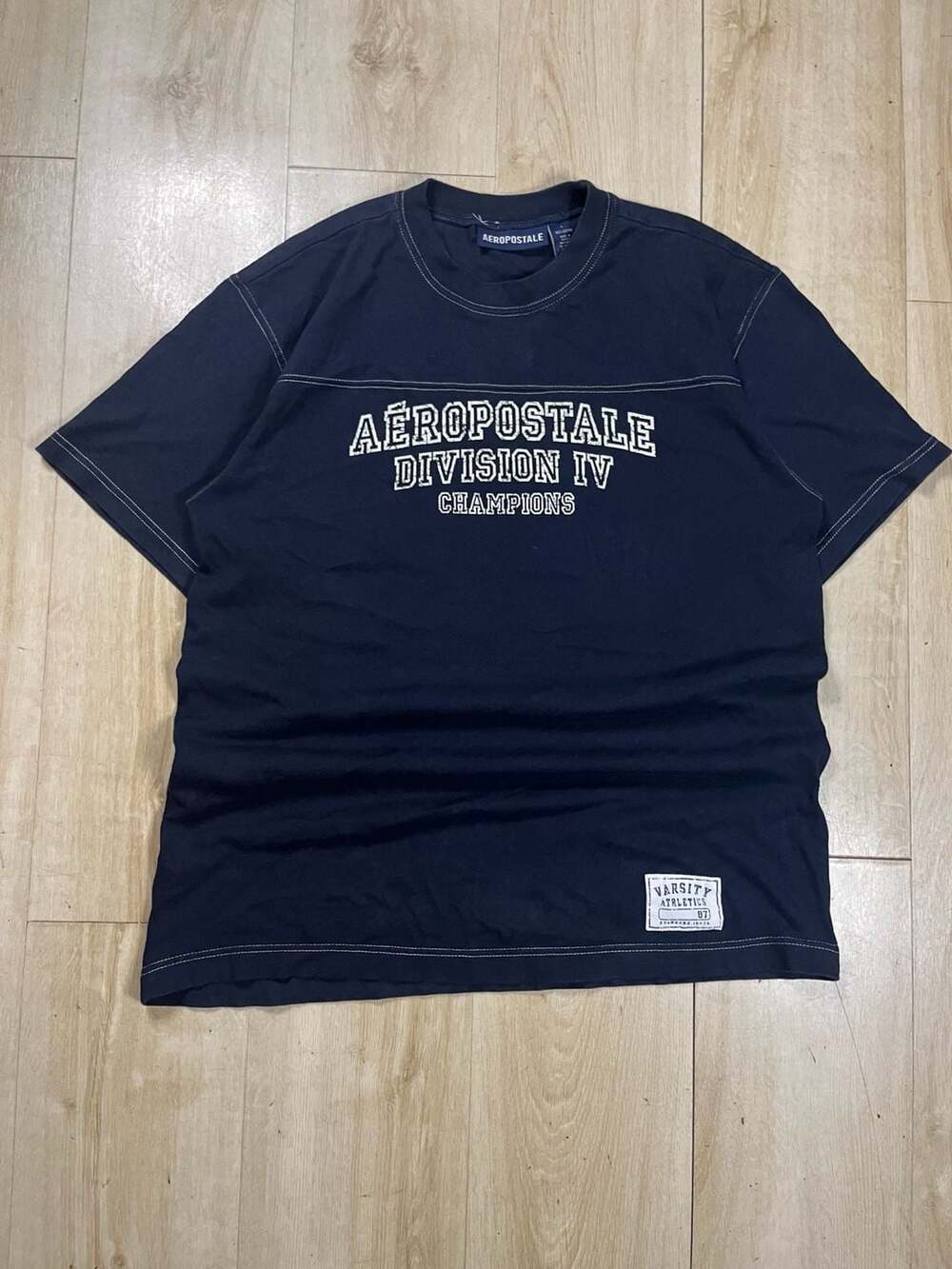 Aeropostale Division IV Champions Varsity Athletics Graphic T-Shirt